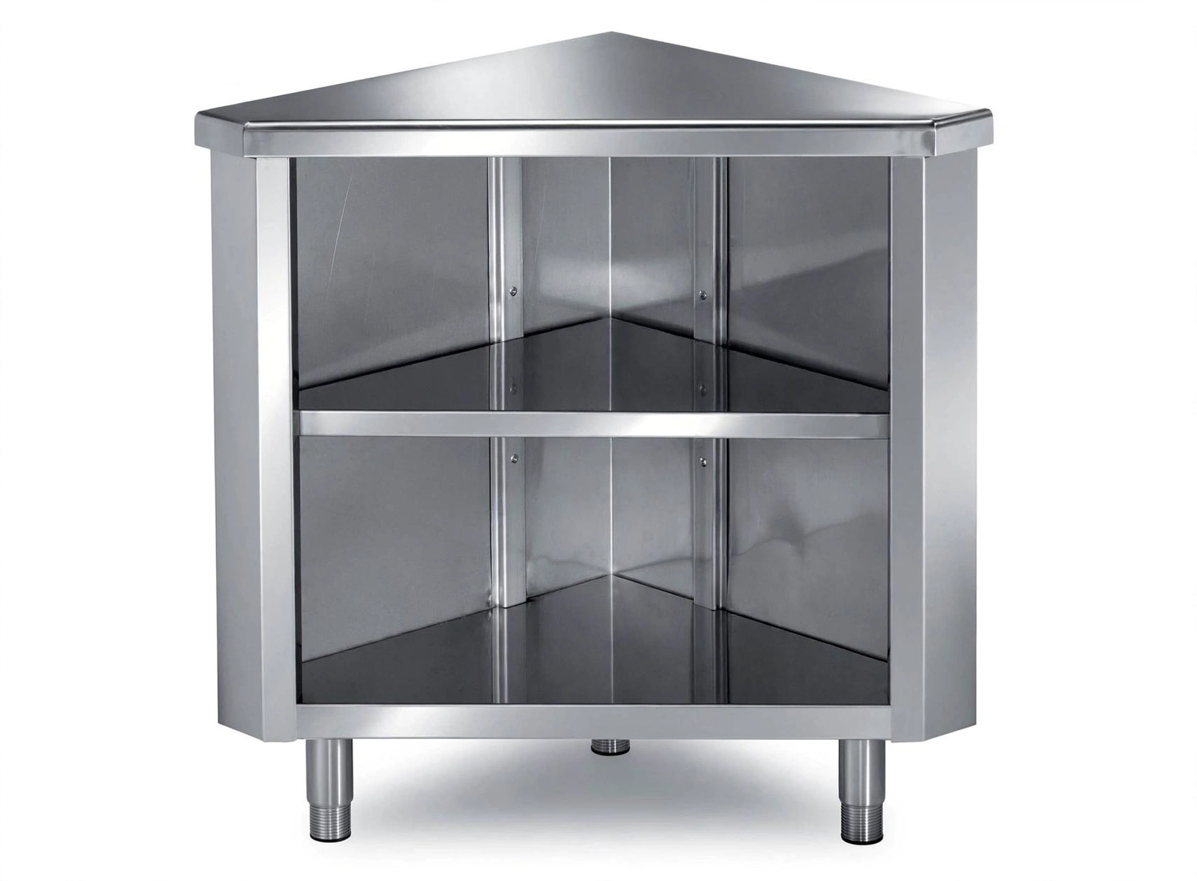 Stainless Steel Corner Kitchen Cabinet
