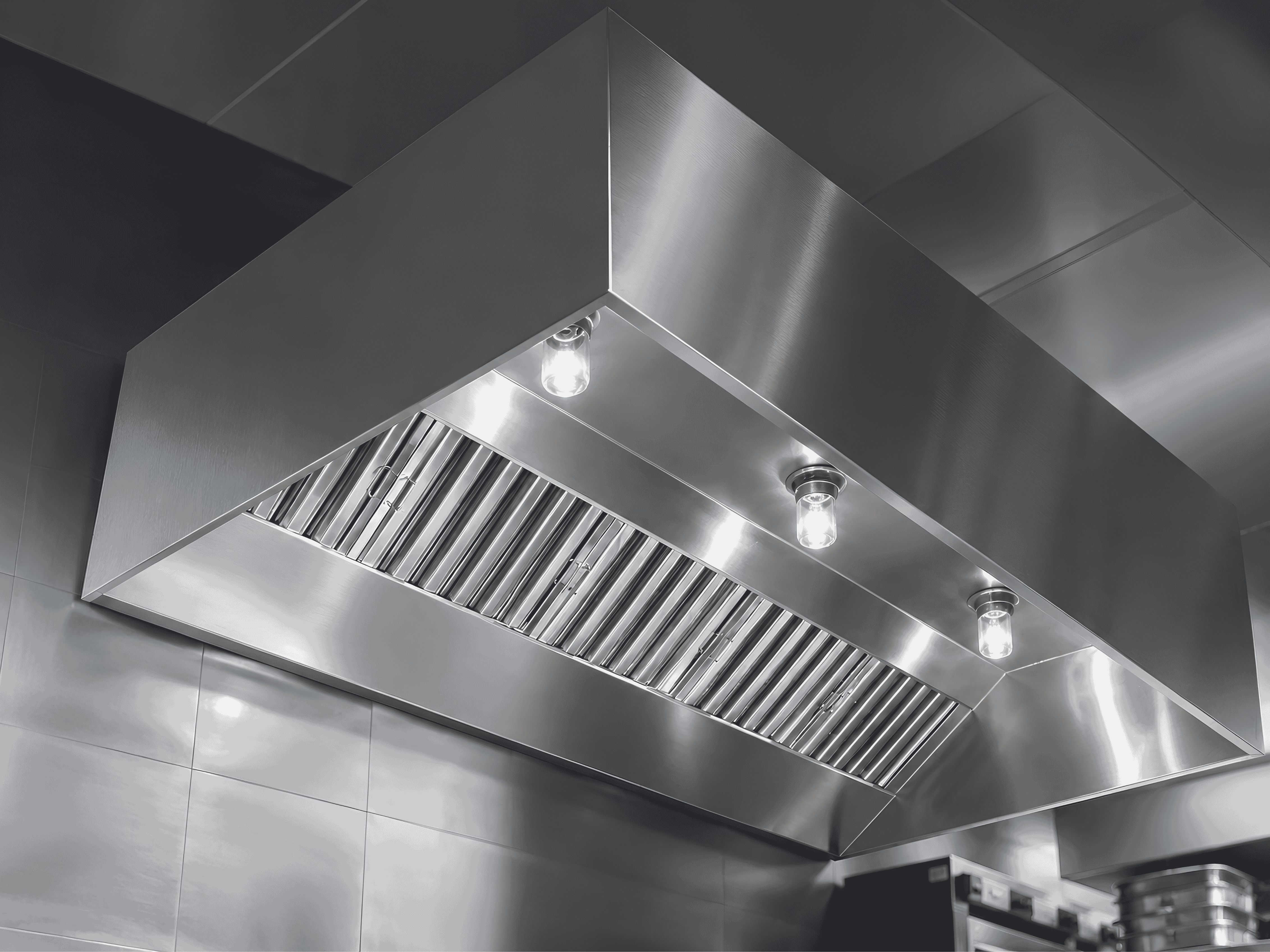 Stainless Steel Commercial Kitchen Hood