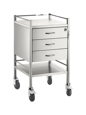 Stainless Steel Medical Utility Cart