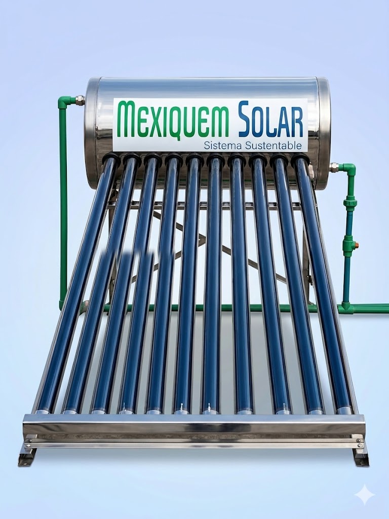 Calentador Solar de Agua 10 tubos