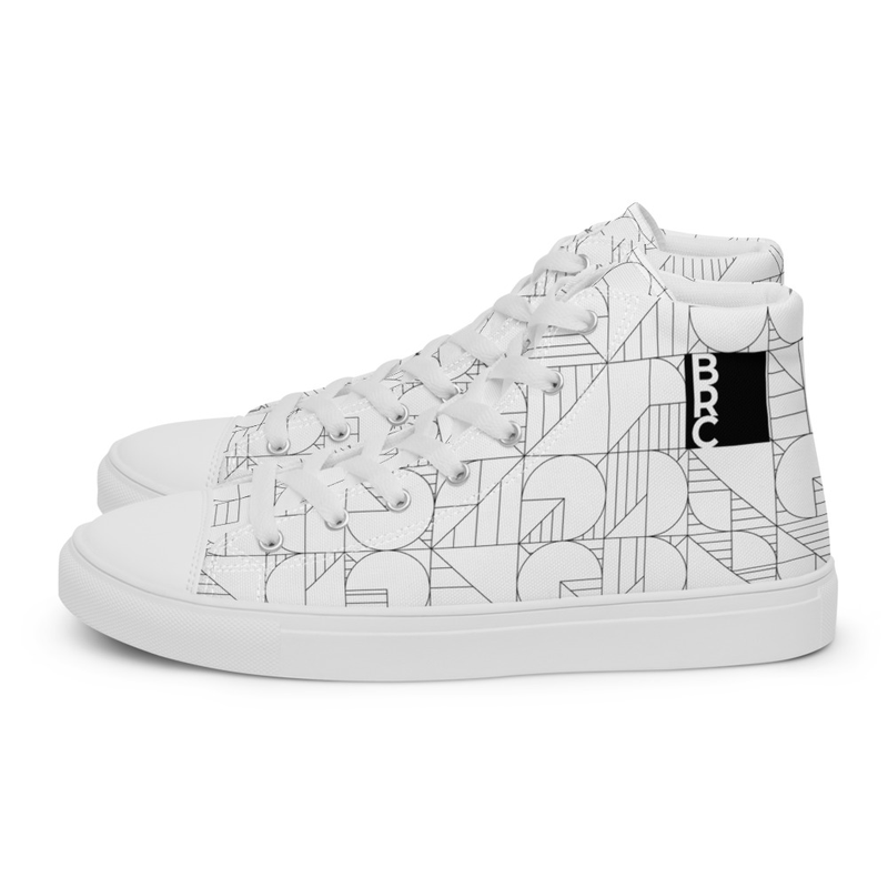 Women’s high top canvas shoes
