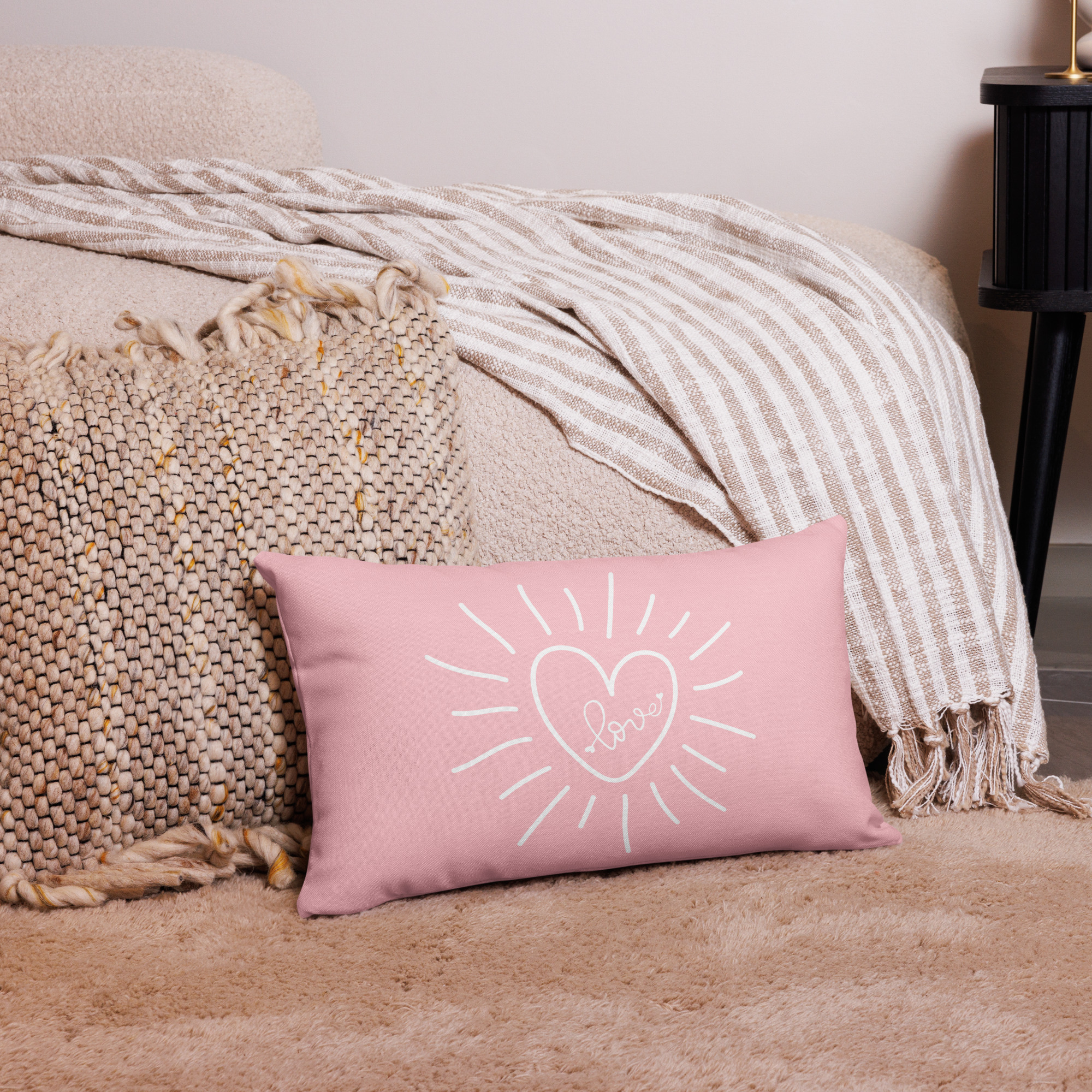 Burst of Love Pillow