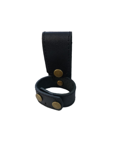 Porta-Luvas de Couro preto ou marrom 