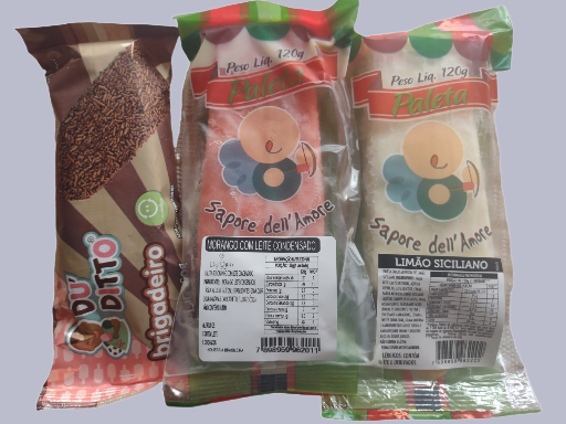 Paletas e Sorvete Gourmet e Brigadeiro