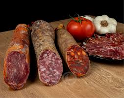 Variedad de embutidos ibéricos