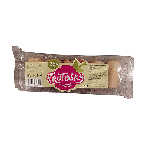 Raspberry-filled biscuits 240g x15