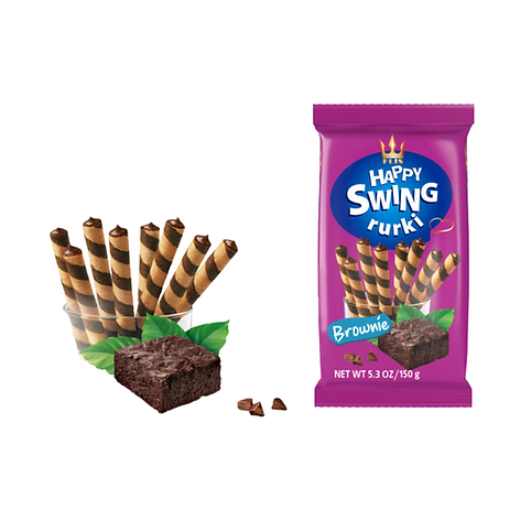 Happy Swing Brownies Rolls 150 g x 16