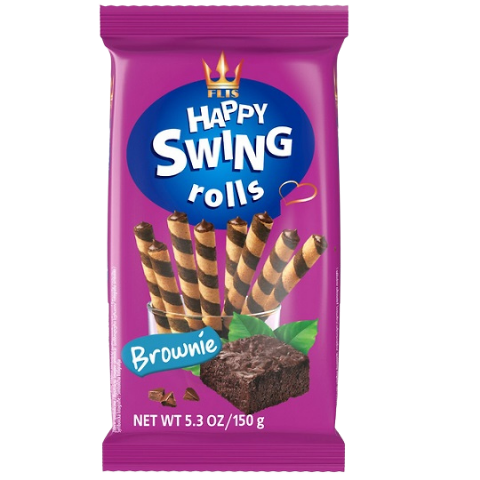 Happy Swing Brownies Rolls 150 g x 16