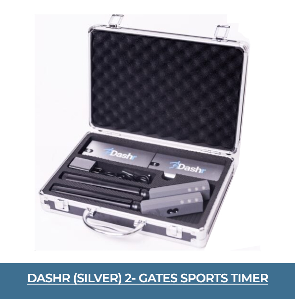 Dashr Silver 2-Gate Sports Timer