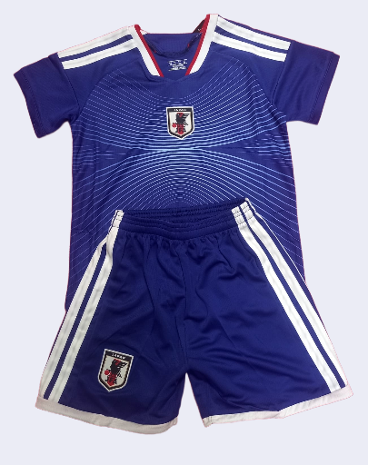 Kids Japan Soccer Jersey Set