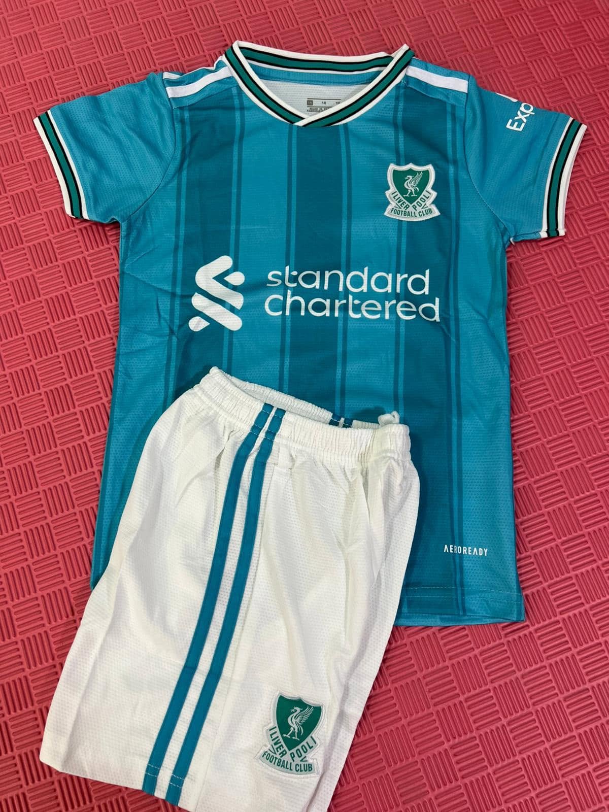 Kids Liverpool FC Soccer Jersey Set