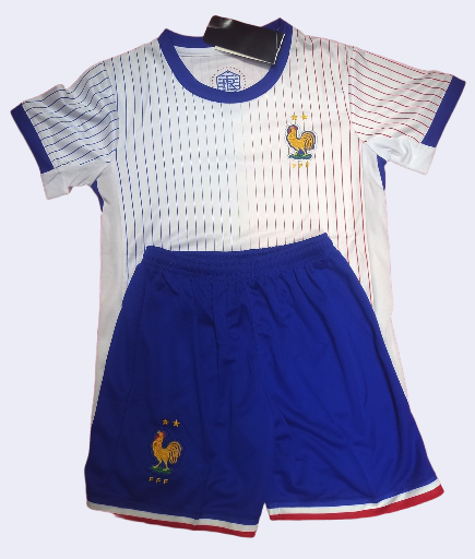Kids France Soccer Jersey Set