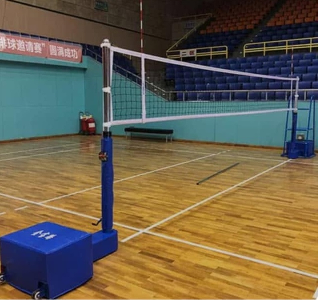 3-in-1 Convertible Net Post for Volleyball, Badminton & Tennis 