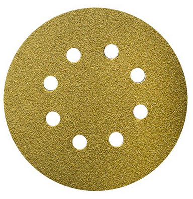 Disco de lija 8 orificios orvital