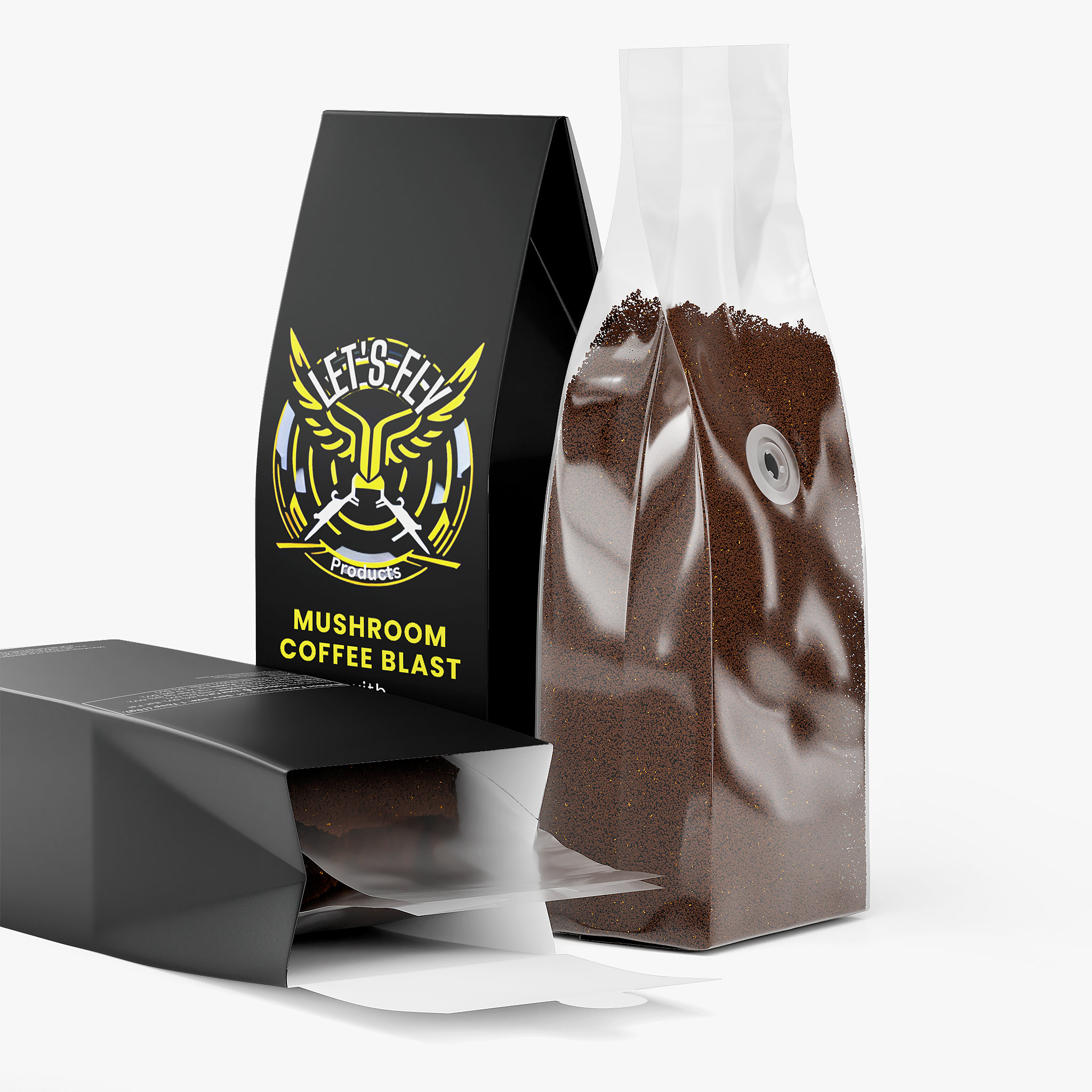 Mushroom Coffee Blast with Lion’s Mane & Chaga