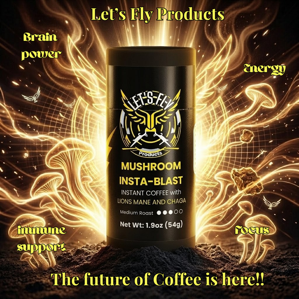 Mushroom Insta-Blast Instant Coffee