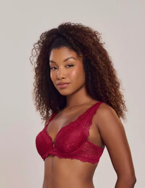 Sutiã Adriana de Renda Vermelho 