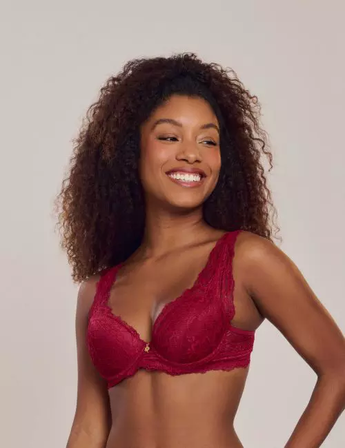 Sutiã Adriana de Renda Vermelho 