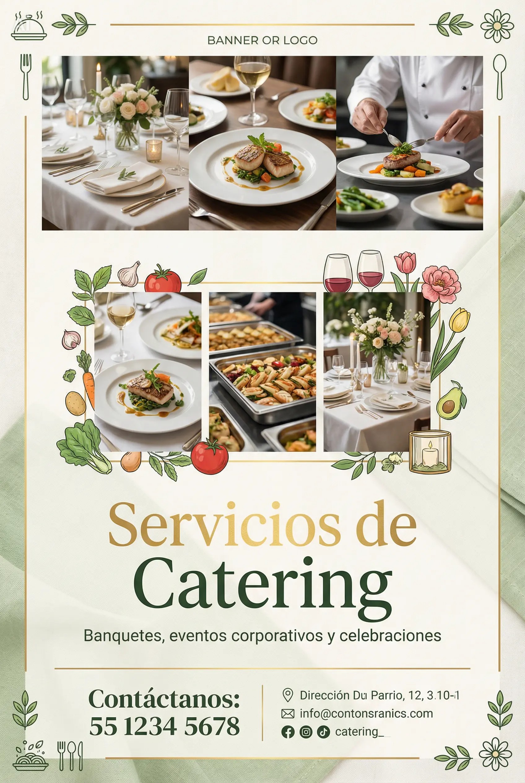 Catering Services Booking