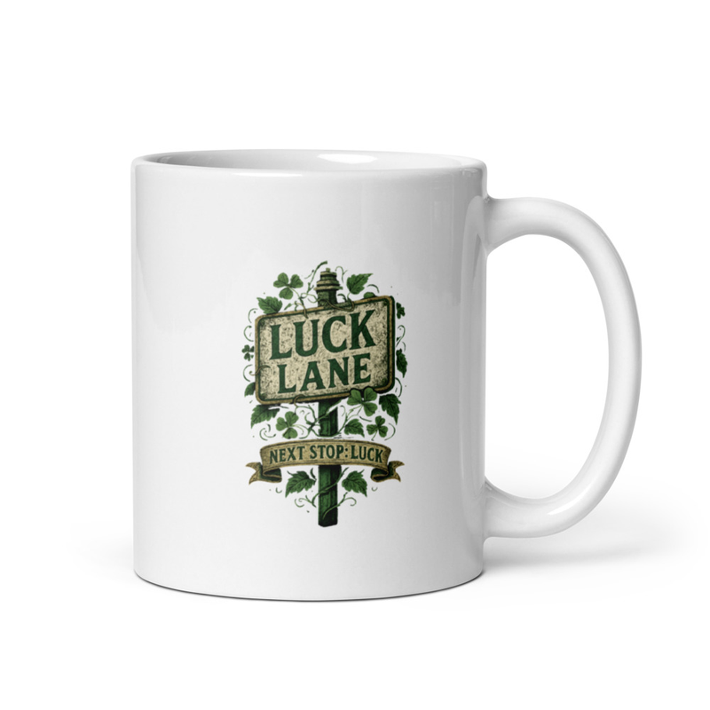 LUCK LANE MUG