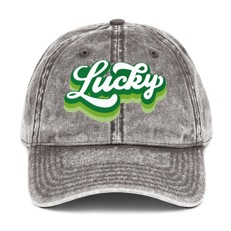 Vintage Cotton Twill Cap