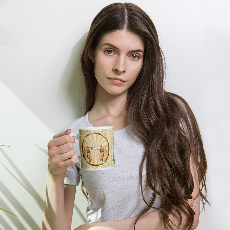 NO LUCK MUG