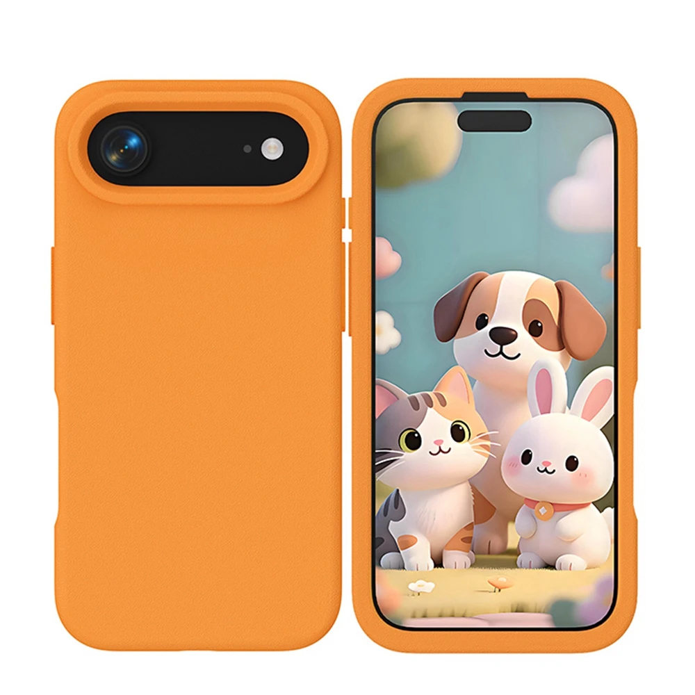 Orange Silicone Phone Case