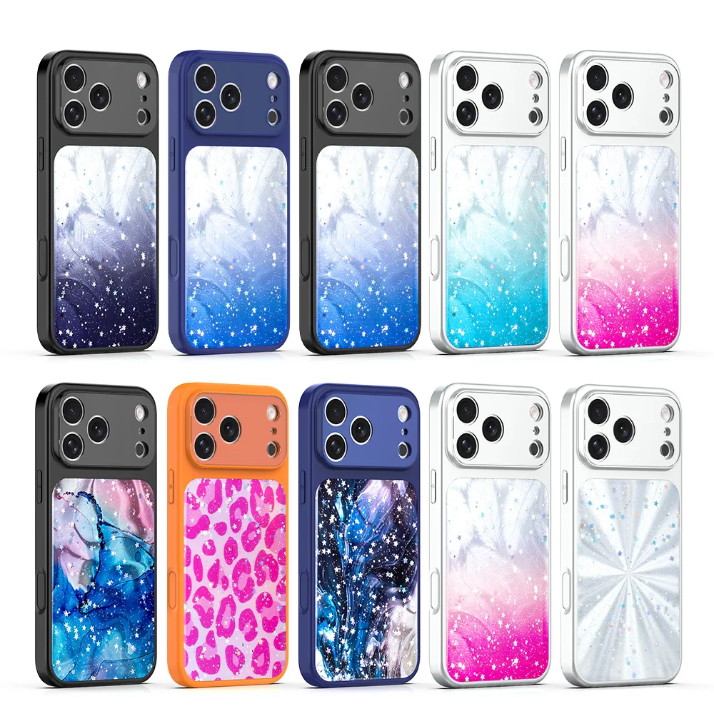 Gradient Glitter Phone Cases