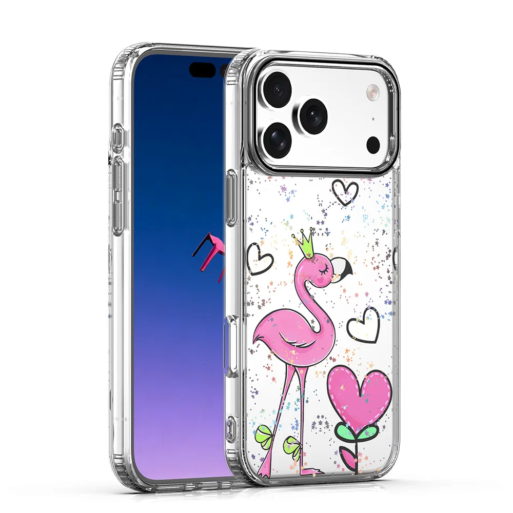 Flamingo Princess iPhone Case