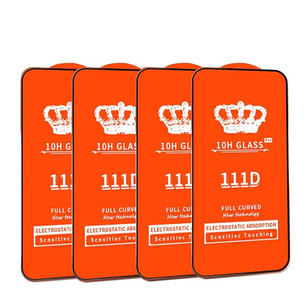 111D Full Glue Curved Tempered Glass