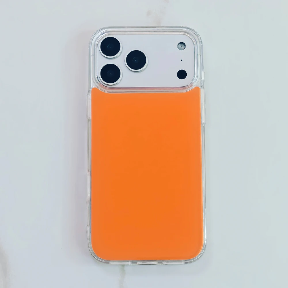 Orange Matte iPhone Case