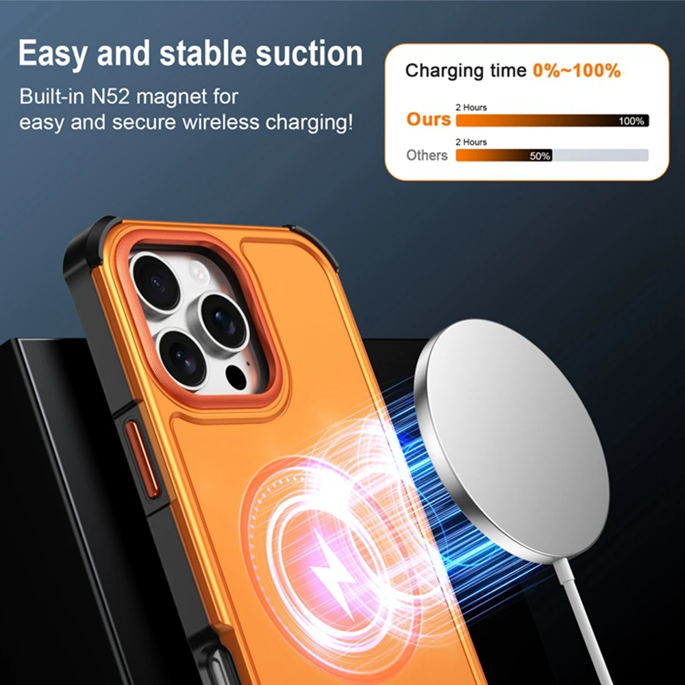 Magnetic Armor Phone Case