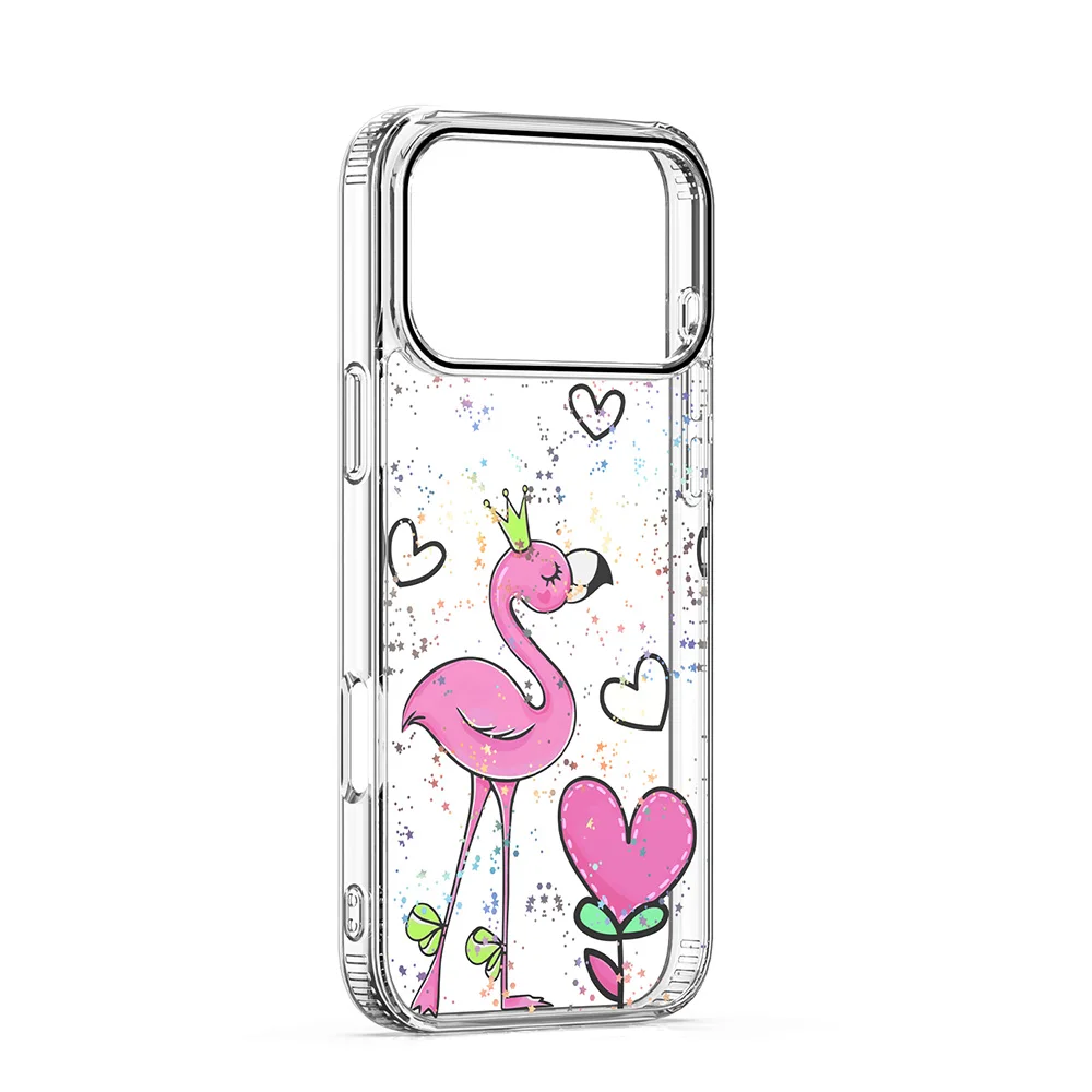 Flamingo Princess iPhone Case
