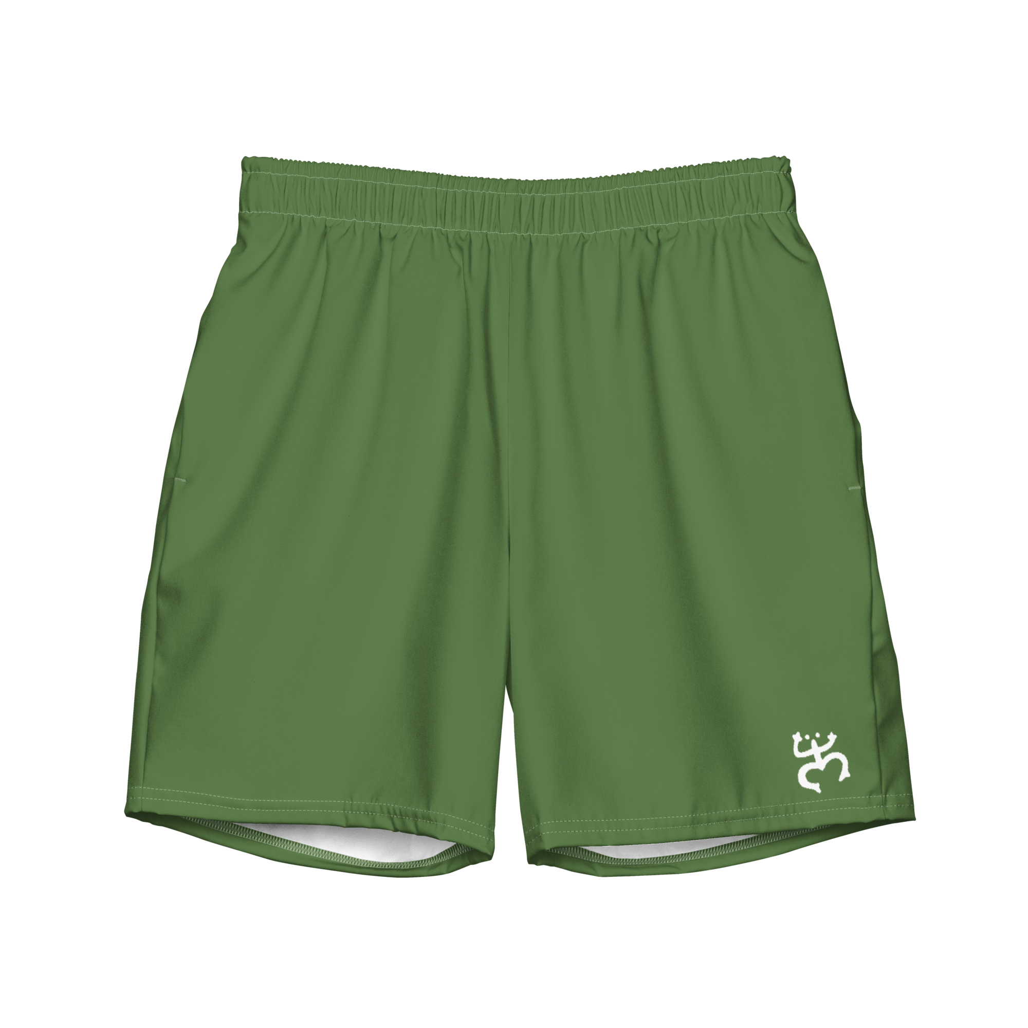  Coquí Eco Friendly Swim Trunks Green/White