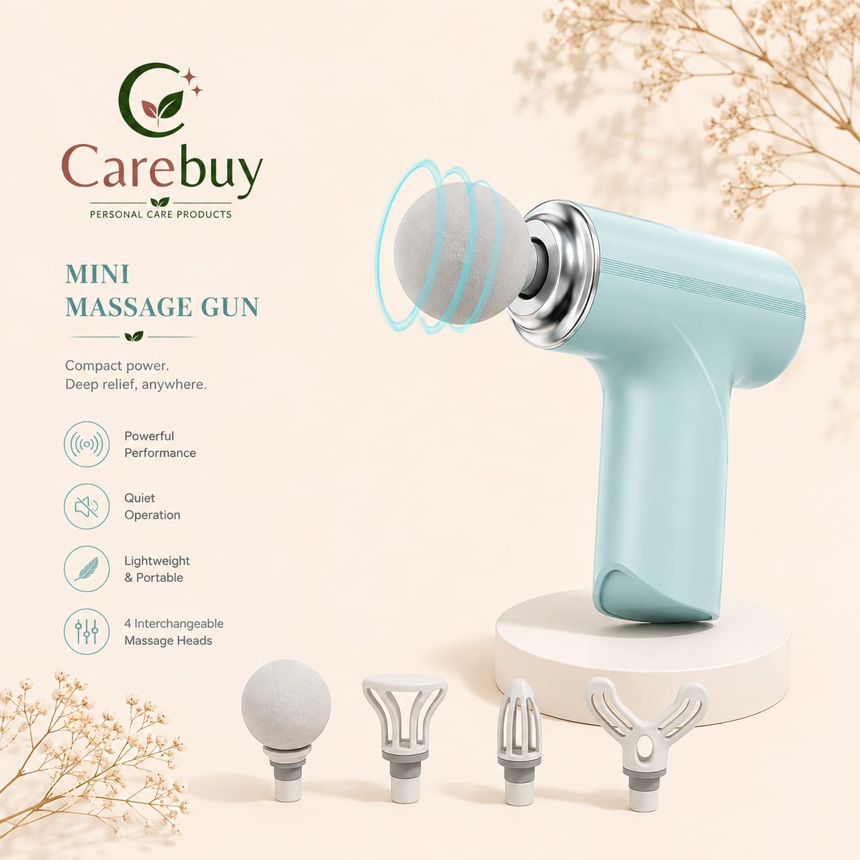 Gun massager