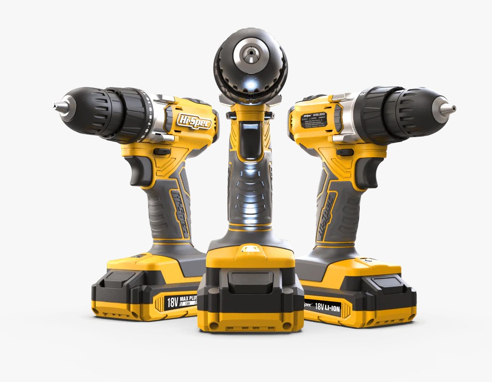 18V Cordless Drill Set