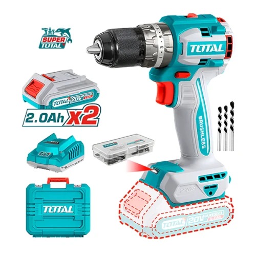 TOTAL 20V Cordless Drill