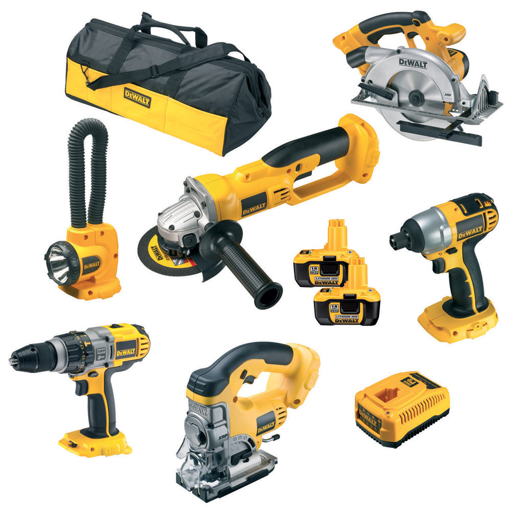 DEWALT 7-Piece Cordless Power Tool Combo Kit