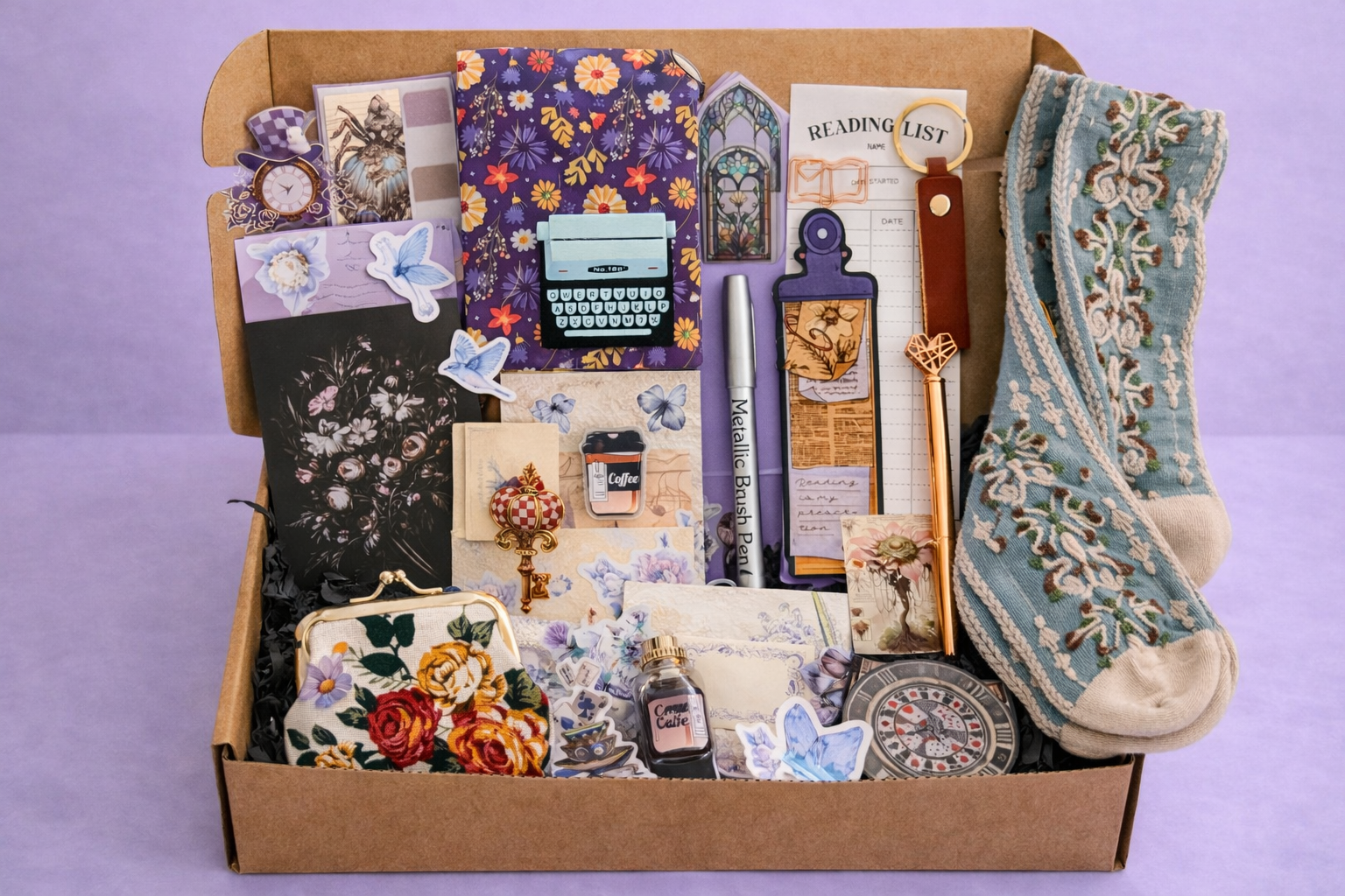 Fantasy Bookish Bundle Inspired by Alice in Wonderland and others
