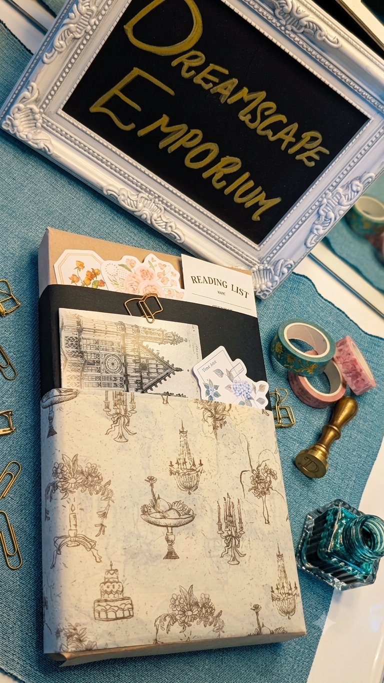 Mystery Date With a Book with Bookish Accessories