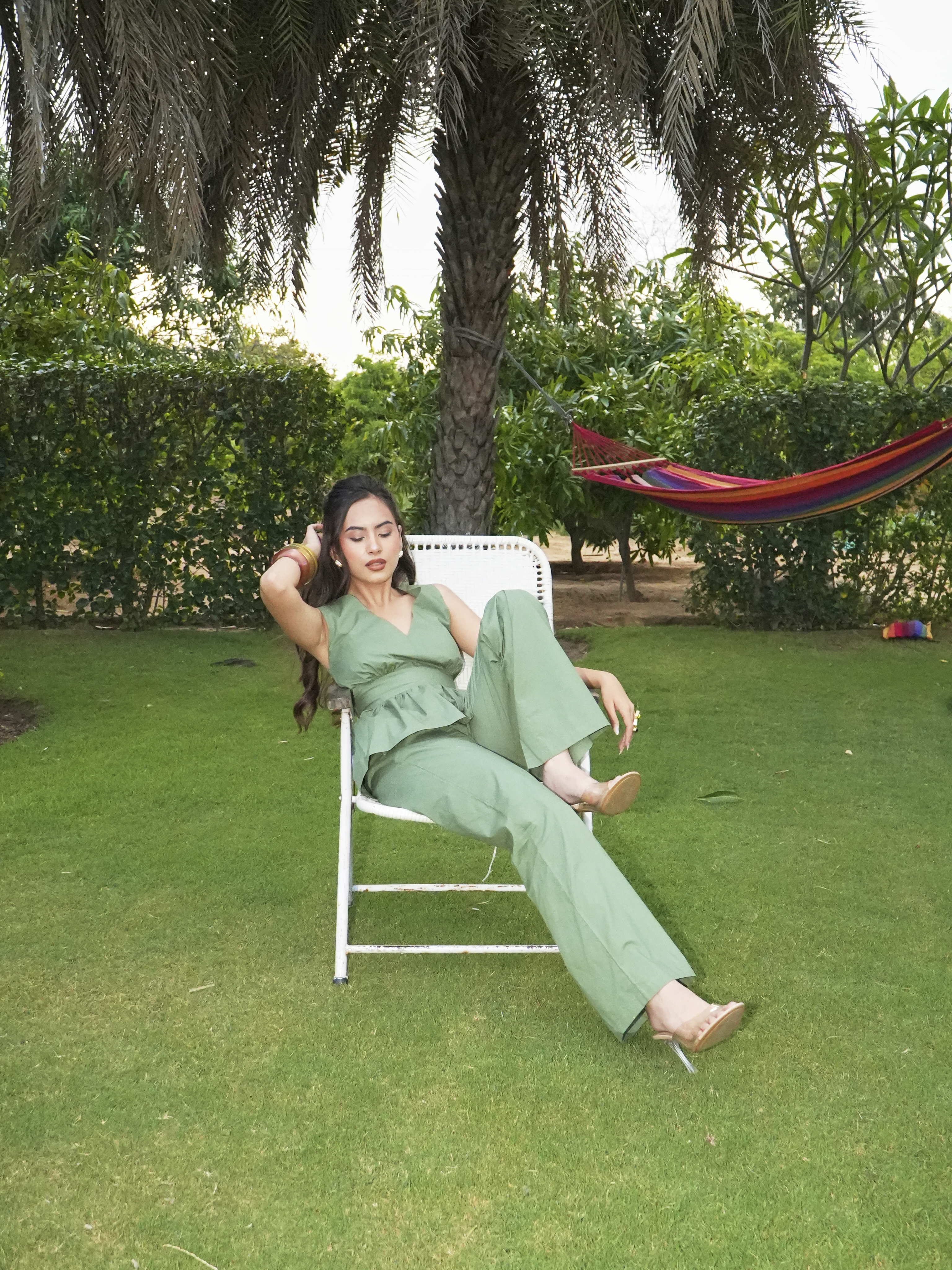 The Sage Peplum Pants