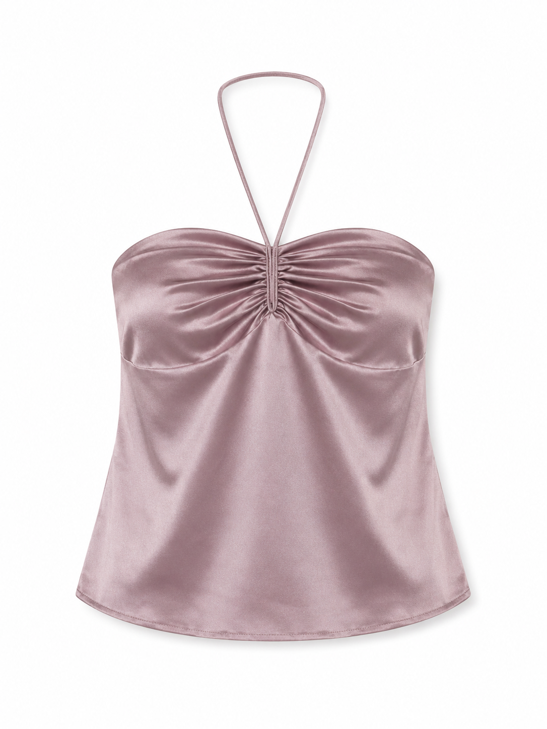 Blush Champagne Sorella Satin Top