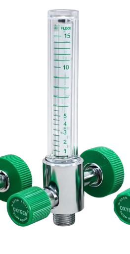 Flujometro de oxígeno 0 - 15 Lpm Conexión Diss