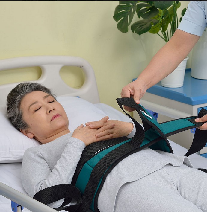 Cinturón abdominal de contención para paciente adulto
