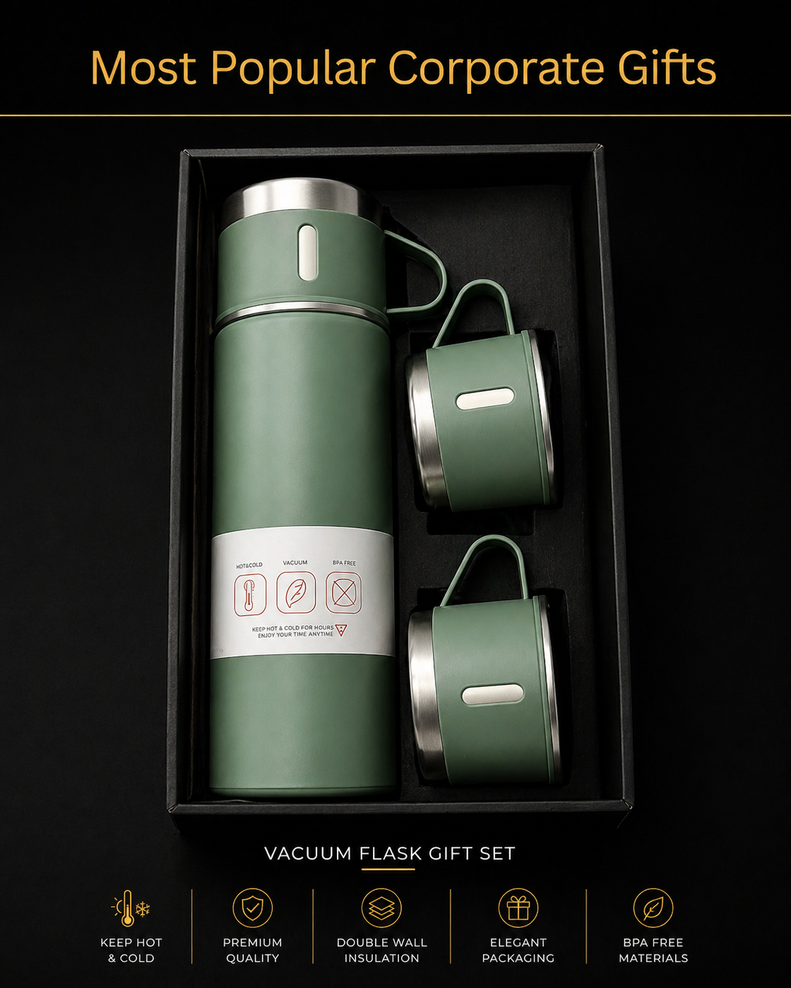Vacuum Flask Gift Set