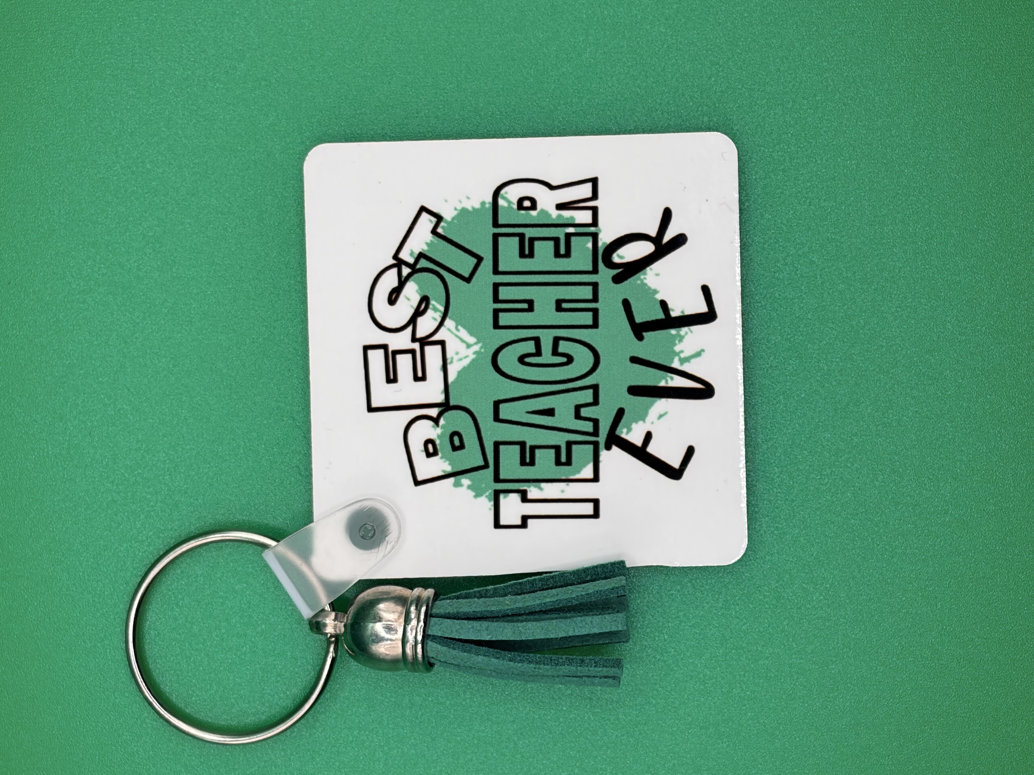 Best Teacher Ever Keychain