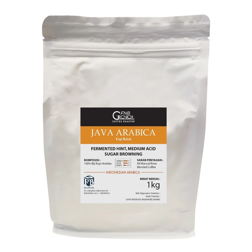 Java Arabica Medium Roast - FNB Grovich