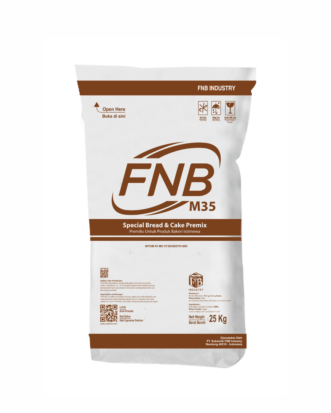 Special Bread & Cake Premix FNB M35 ukuran 25 KG