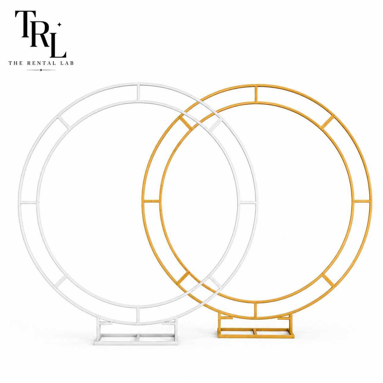 Double Metal Arch Stand