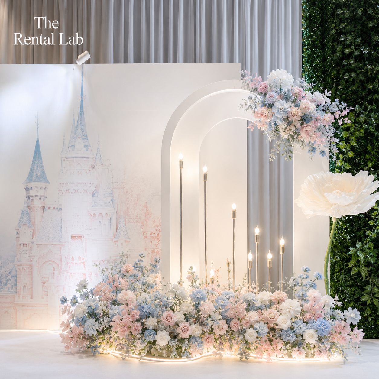 Gold Plum Blossom Tube Lamp